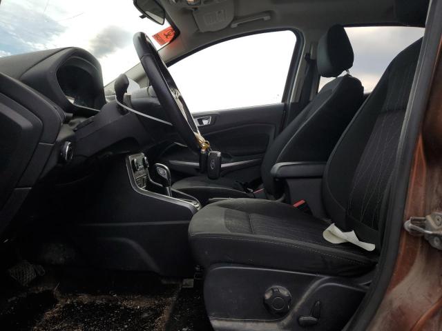 MAJ6P1UL8JC245618 - 2018 FORD ECOSPORT SE Коричневий фото 7