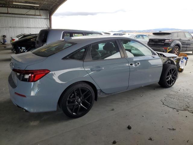 2HGFE2F51NH590353 - 2022 HONDA CIVIC SPORT ნაცრისფერი ფოტო 3