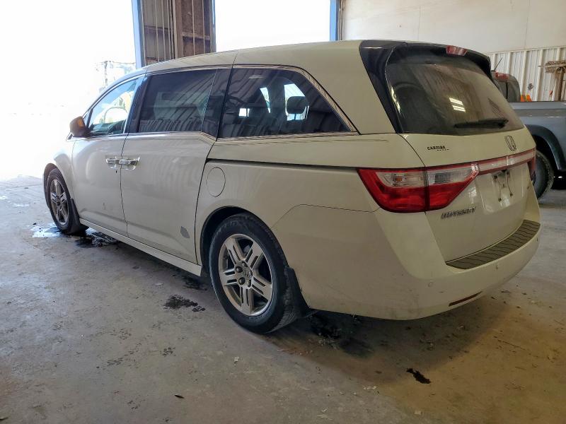 5FNRL5H9XDB054699 - 2013 HONDA ODYSSEY TOURING თეთრი ფოტო 2
