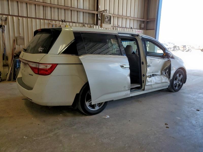 5FNRL5H9XDB054699 - 2013 HONDA ODYSSEY TOURING თეთრი ფოტო 3