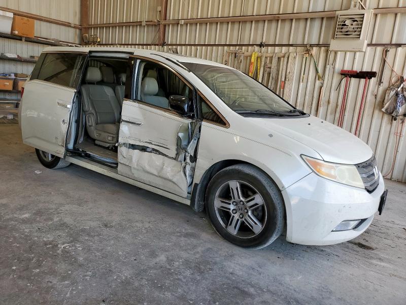 5FNRL5H9XDB054699 - 2013 HONDA ODYSSEY TOURING თეთრი ფოტო 4