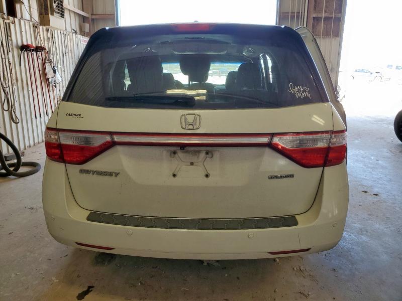 5FNRL5H9XDB054699 - 2013 HONDA ODYSSEY TOURING თეთრი ფოტო 6
