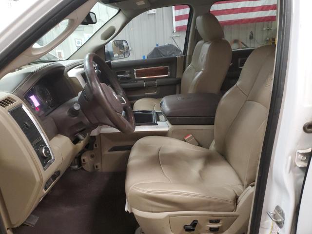 3D7UT2HL7AG162553 - 2010 DODGE RAM 2500 WHITE photo 7