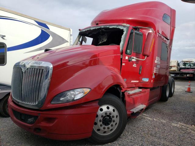 3HSDJAPR1GN676541 - 2016 INTERNATIONAL PROSTAR RED photo 2