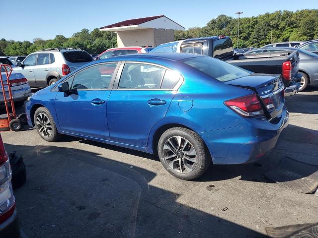 19XFB2F86FE247343 - 2015 HONDA CIVIC EX BLUE photo 2