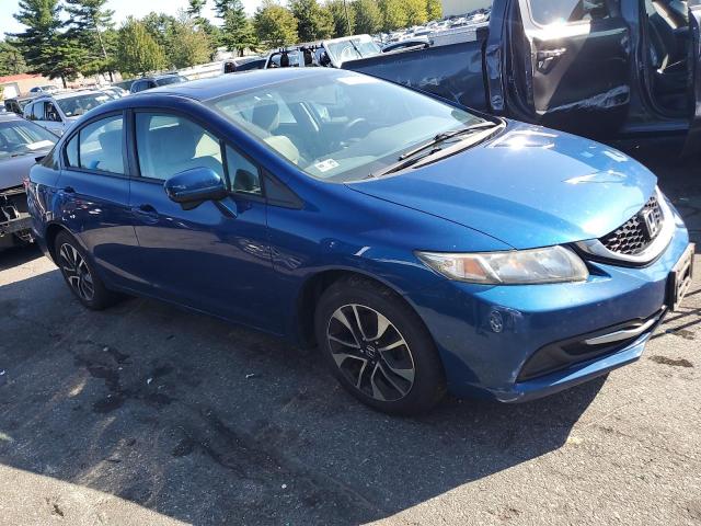 19XFB2F86FE247343 - 2015 HONDA CIVIC EX BLUE photo 4