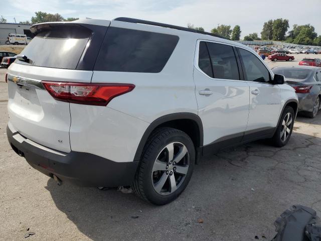 1GNEVHKW7KJ261136 - 2019 CHEVROLET TRAVERSE LT თეთრი ფოტო 3