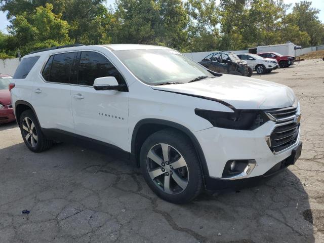 1GNEVHKW7KJ261136 - 2019 CHEVROLET TRAVERSE LT თეთრი ფოტო 4