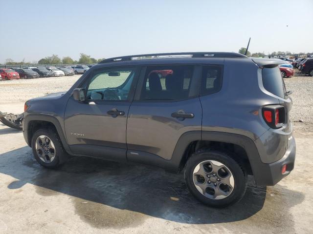 ZACCJBAB1JPG92416 - 2018 JEEP RENEGADE SPORT GRAY photo 2