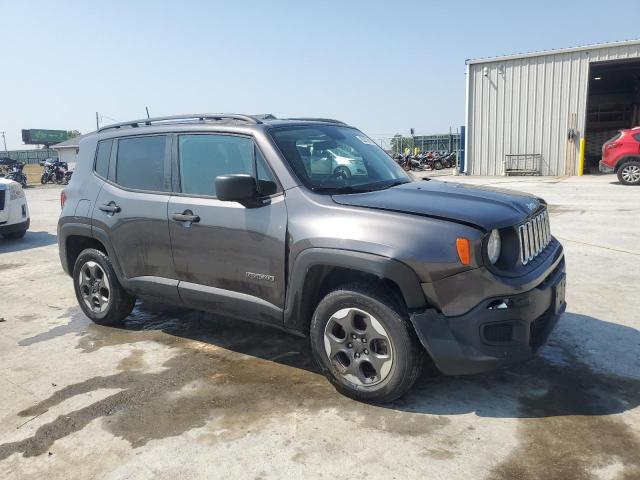ZACCJBAB1JPG92416 - 2018 JEEP RENEGADE SPORT GRAY photo 4