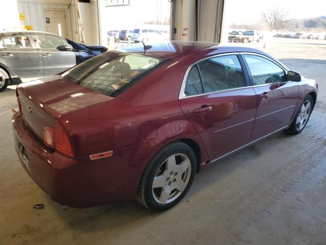 1G1ZD5E74AF177981 - 2010 CHEVROLET MALIBU 2LT RED photo 3