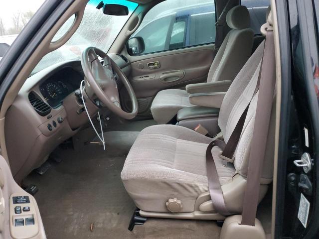 5TBBT44121S196895 - 2001 TOYOTA TUNDRA ACCESS CAB შავი ფოტო 7