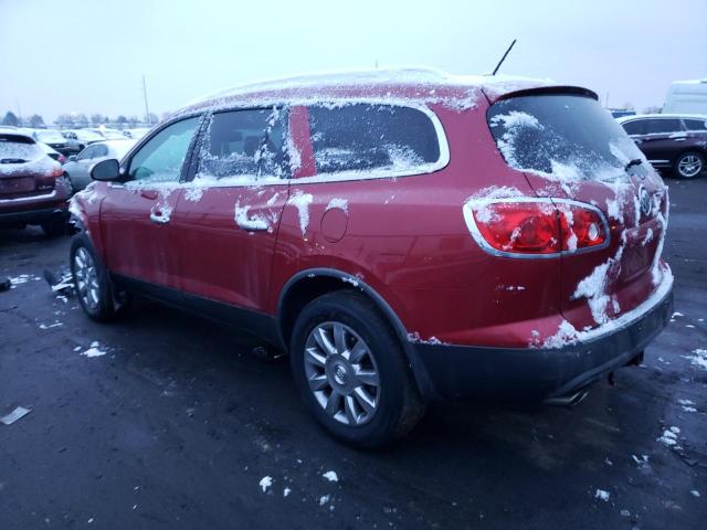 5GAKVCED2CJ330469 - 2012 BUICK ENCLAVE RED photo 2