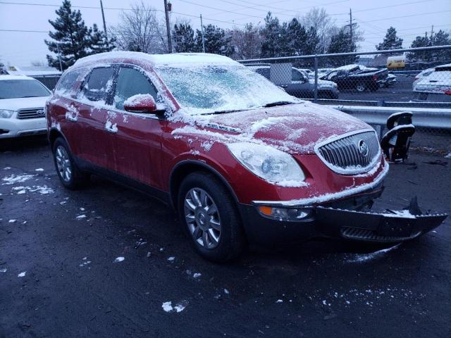 5GAKVCED2CJ330469 - 2012 BUICK ENCLAVE RED photo 4