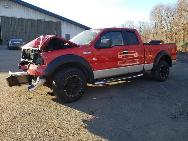 1FTPX14586FB81179 - 2006 FORD F150 RED photo 1