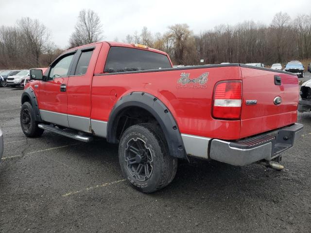 1FTPX14586FB81179 - 2006 FORD F150 RED photo 2