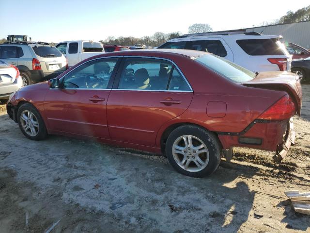 1HGCM55397A039046 - 2007 HONDA ACCORD SE RED photo 2