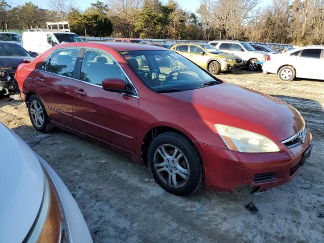 1HGCM55397A039046 - 2007 HONDA ACCORD SE RED photo 4