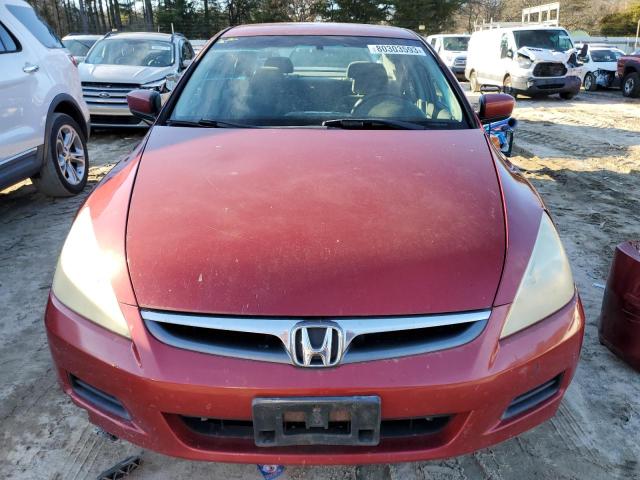 1HGCM55397A039046 - 2007 HONDA ACCORD SE RED photo 5