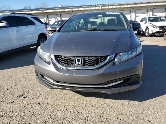 2HGFB2F53DH596940 - 2013 HONDA CIVIC LX GRAY photo 5