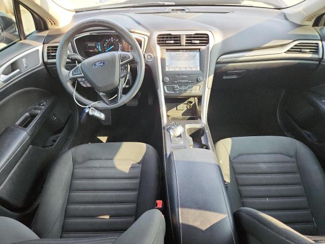 3FA6P0LU5KR105355 - 2019 FORD FUSION SE Schwarz Foto 8