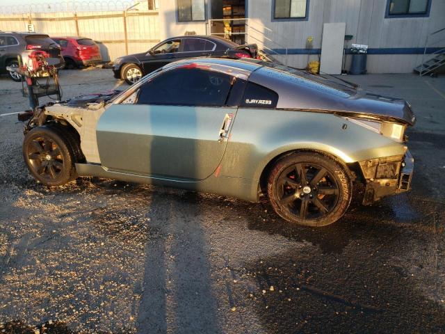 JN1AZ34D94T163665 - 2004 NISSAN 350Z COUPE GREEN photo 2