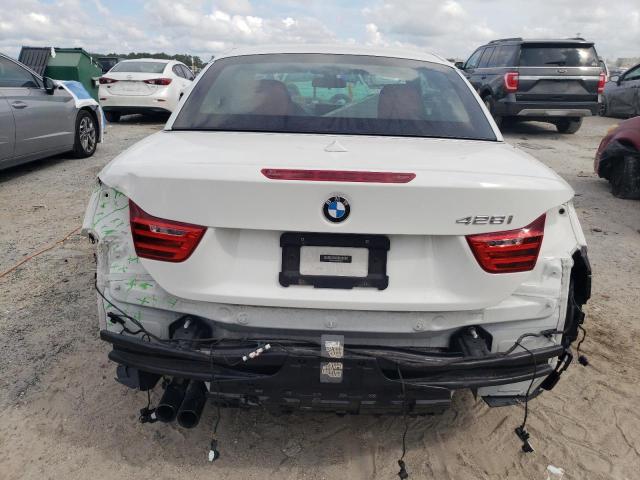 WBA3V7C55G5A28971 - 2016 BMW 428 I SULEV WHITE photo 6