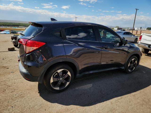 3CZRU5H57JM714029 - 2018 HONDA HR-V EX ნაცრისფერი ფოტო 3