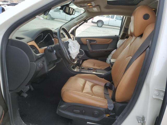 1GNKRJKD2EJ294420 - 2014 CHEVROLET TRAVERSE LTZ BEIGE photo 7