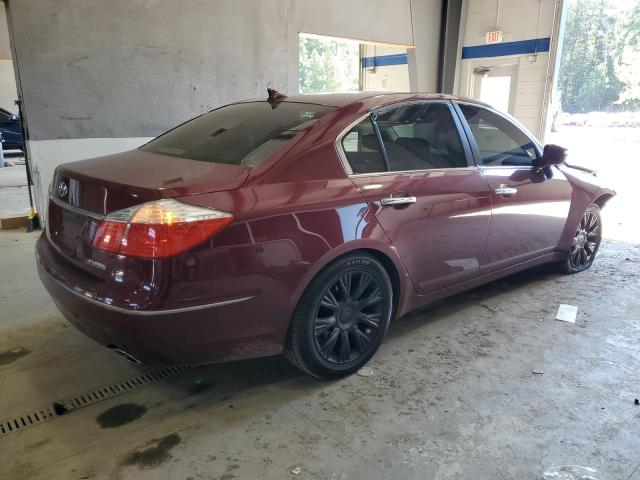 KMHGC46E79U051304 - 2009 HYUNDAI GENESIS 3.8L 勃艮第红 照片 3