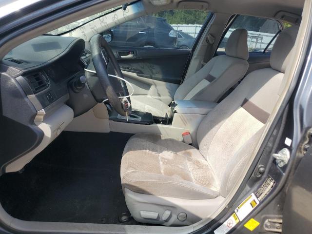 4T1BF1FK8CU010743 - 2012 TOYOTA CAMRY BASE GRAY photo 7