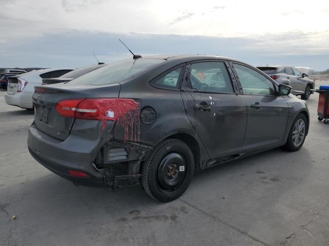 1FADP3F20HL256288 - 2017 FORD FOCUS SE GRAY photo 3