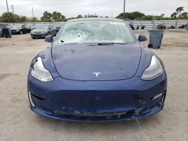 5YJ3E1EA4PF615037 - 2023 TESLA MODEL 3 BLUE photo 5