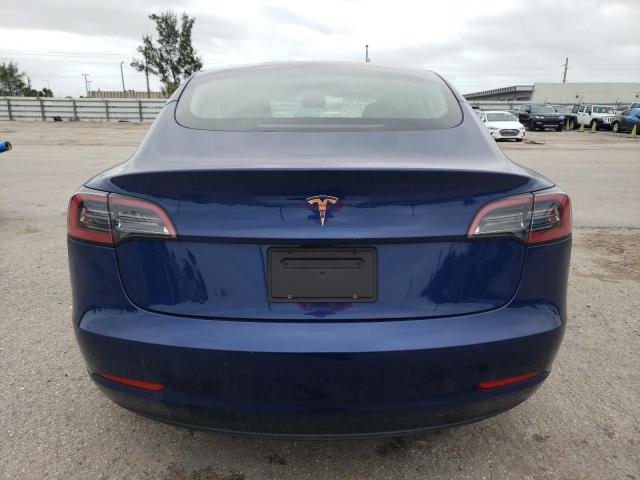 5YJ3E1EA4PF615037 - 2023 TESLA MODEL 3 BLUE photo 6