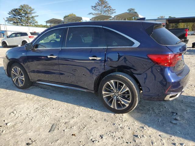 5J8YD7H56KL000006 - 2019 ACURA MDX SPORT HYBRID TECHNOLOGY BLUE photo 2