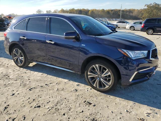 5J8YD7H56KL000006 - 2019 ACURA MDX SPORT HYBRID TECHNOLOGY BLUE photo 4