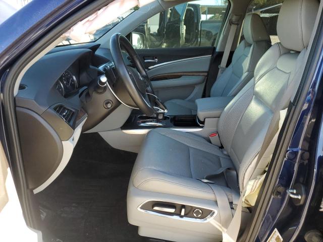 5J8YD7H56KL000006 - 2019 ACURA MDX SPORT HYBRID TECHNOLOGY BLUE photo 7