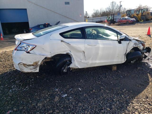 2HGFG3B5XCH557015 - 2012 HONDA CIVIC LX WHITE photo 3