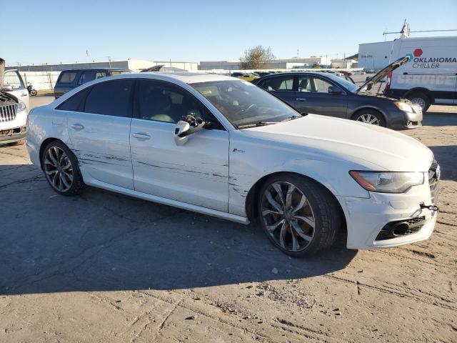 WAUJGAFC6DN148506 - 2013 AUDI A6 PRESTIGE Белый фото 4