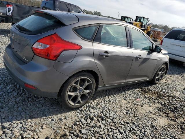 1FADP3K27EL247122 - 2014 FORD FOCUS SE GRAY photo 3