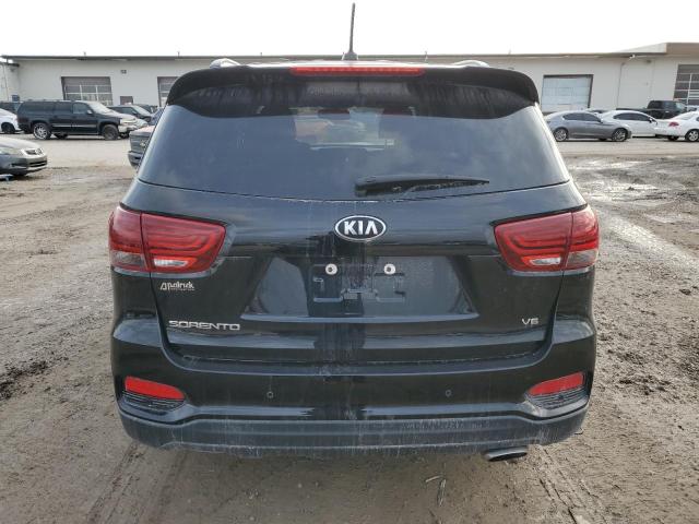 5XYPG4A53KG585391 - 2019 KIA SORENTO LX BLACK photo 6