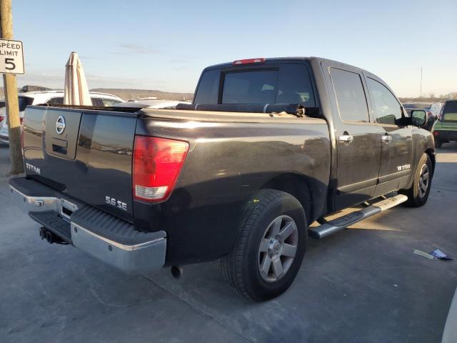 1N6BA07A06N511186 - 2006 NISSAN TITAN XE BLACK photo 3