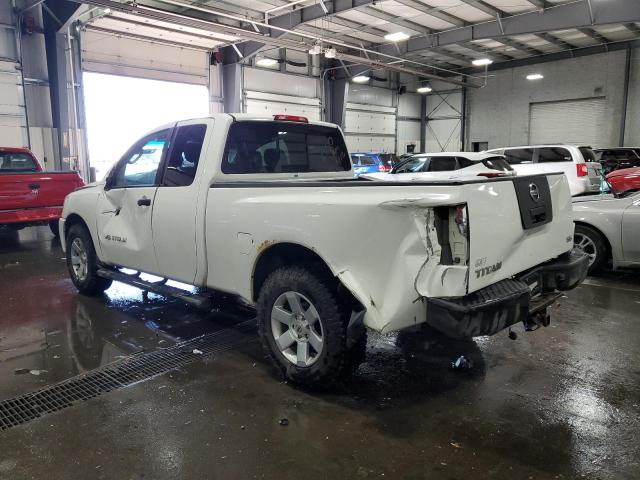 1N6AA06A09N312639 - 2009 NISSAN TITAN XE WHITE photo 2