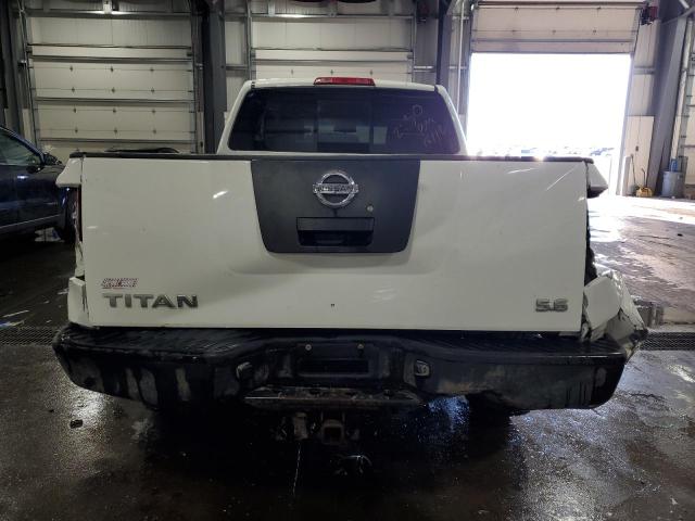 1N6AA06A09N312639 - 2009 NISSAN TITAN XE WHITE photo 6