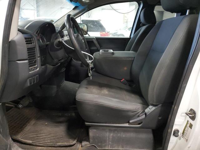 1N6AA06A09N312639 - 2009 NISSAN TITAN XE WHITE photo 7