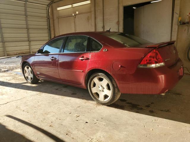 2G1WD58CX79156193 - 2007 CHEVROLET IMPALA SUPER SPORT BURGUNDY photo 2