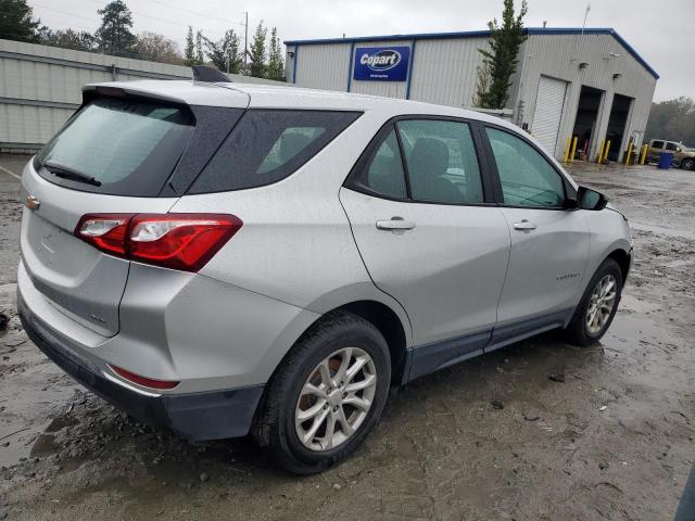 2GNAXREV6J6284484 - 2018 CHEVROLET EQUINOX LS SILVER photo 3