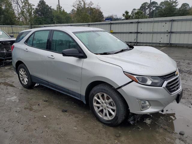 2GNAXREV6J6284484 - 2018 CHEVROLET EQUINOX LS SILVER photo 4