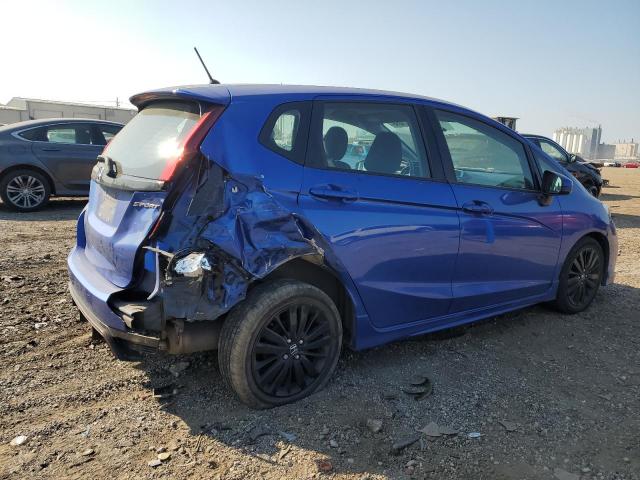 3HGGK5H60LM719895 - 2020 HONDA FIT SPORT BLUE photo 3