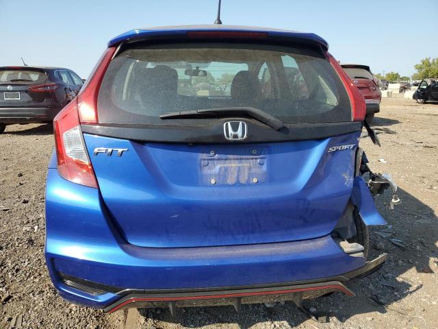 3HGGK5H60LM719895 - 2020 HONDA FIT SPORT BLUE photo 6